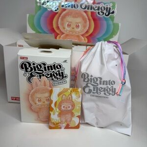 Authentic Labubu Big Into Energy Happiness